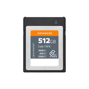 ProMaster CFexpress 4.0 Type B 512GB Advanced Memory Card