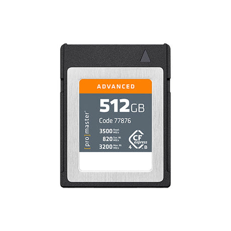 ProMaster CFexpress 4.0 Type B 512GB Advanced Memory Card - Image 1