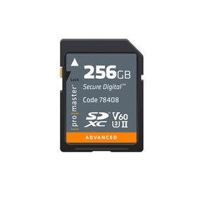 ProMaster SDXC 256GB Advanced UHS-II V60 Memory Card - Image 1