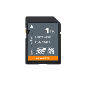 ProMaster SDXC 1TB Advanced UHS-II V60 Memory Card
