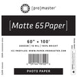 ProMaster Matte 65 Paper 60"x100' Roll - Image 1