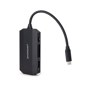 ProMaster  USB-C Card Reader & Hub for 2 SD Cards