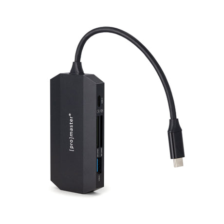 ProMaster  USB-C Card Reader & Hub for 2 SD Cards - Image 1