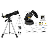 Certified Pre-Owned National Geographic 50mm Telescope and 640x Microscope Set with Hard Case