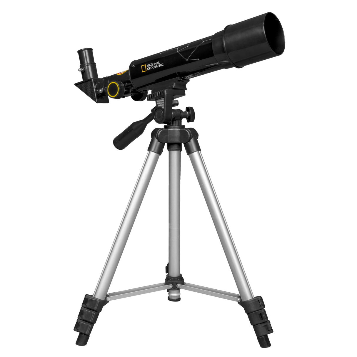 National Geographic 50mm Telescope and 640x Microscope Set with Hard Case