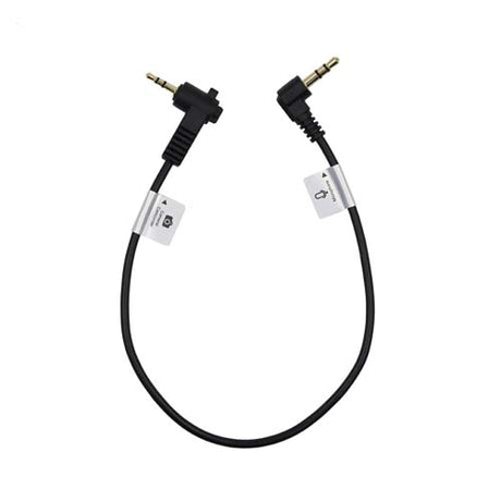 ProMaster Audio Cable 2.5mm TRS male right angle - 3.5mm TRS male right angle - 1' straight - Image 1
