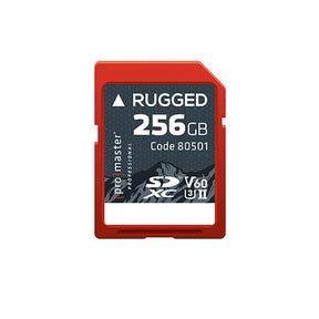 ProMaster SDXC 256GB Rugged™ UHS-II V60 Memory Card - Image 1