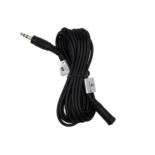 ProMaster Audio Cable 3.5mm TRS male straight - 3.5mm TRS female straight - 10' straight extension  - Image 1