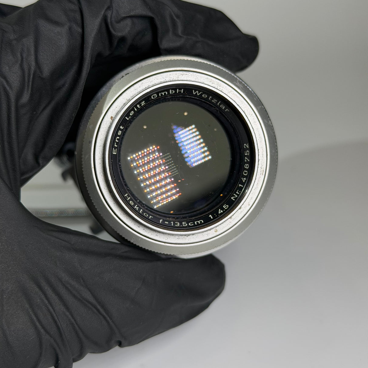 (USED) Leica Visoflex I Reflex Housing with Ernst Leitz Wetzler 135mm f/4.5 Lens