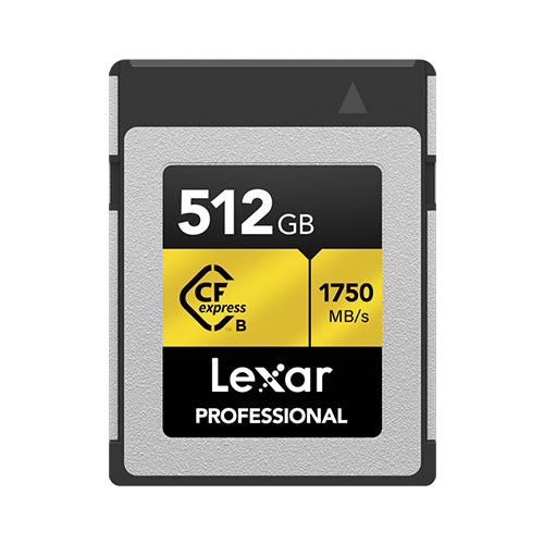 Lexar Professional GOLD CFexpress 4.0 Type B Card 512GB