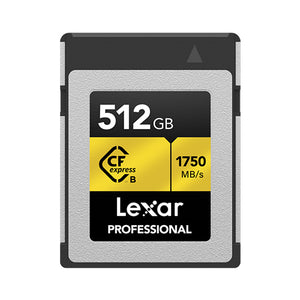 Lexar Professional GOLD CFexpress 4.0 Type B Card 512GB