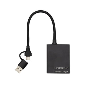 ProMaster CFexpress Type A Card Reader - USB-C & USB-A