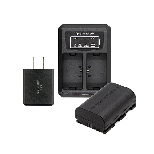 ProMaster Battery & Charger Kit for Canon LP-E6P - Image 1