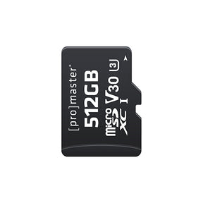 ProMaster Micro SDXC 512GB Advanced UHS-I V30 Memory Card - Image 1