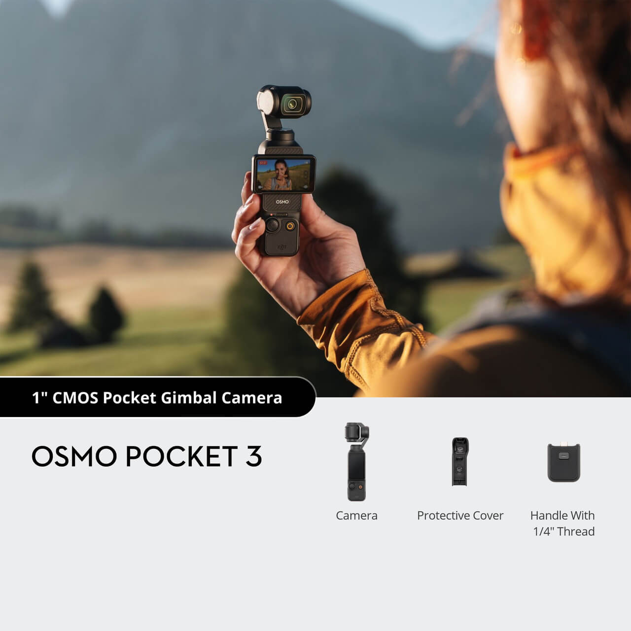 ビデオカメラ Osmo Pocket 3 Buy Osmo Pocket 3 - 1″ CMOS Pocket Vlogging Camera