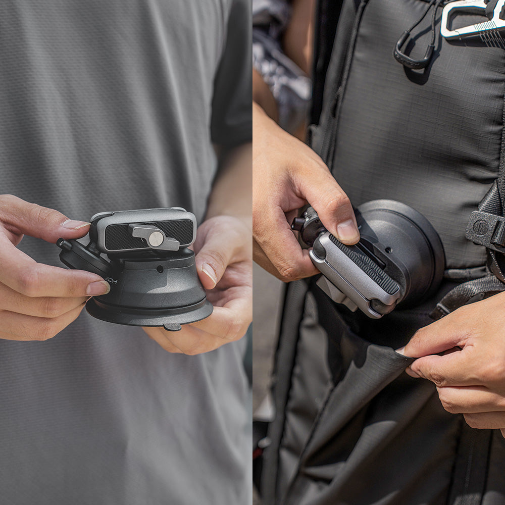CapLock Action Camera Suction Cup Mount