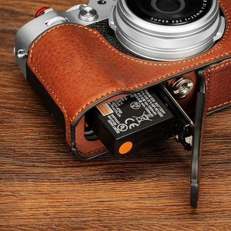 SmallRig Leather Half Case Kit for FUJIFILM X100VI (Brown)