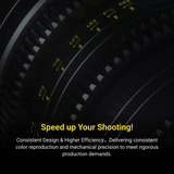 Pictor Zoom Cine Lens – 20–125mm, Constant T2.8, Low Focus Breathing, PL/EF Mount, Lightweight Professional Zoom for Film & Video