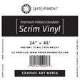 ProMaster Premium Indoor/Outdoor Scrim Vinyl 24" x 45' Roll  - Image 1