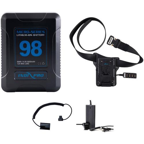 98Wh Micro-Series V-Mount Battery Kit for LP-E6 Cameras