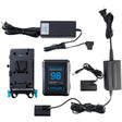 98Wh V-Mount Battery and Complete Power Kit for Canon LP-E6 Devices