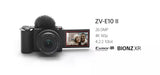 Sony Alpha ZV-E10 II - APS-C Interchangeable Lens Mirrorless Content Creators’ Camera - Image 9
