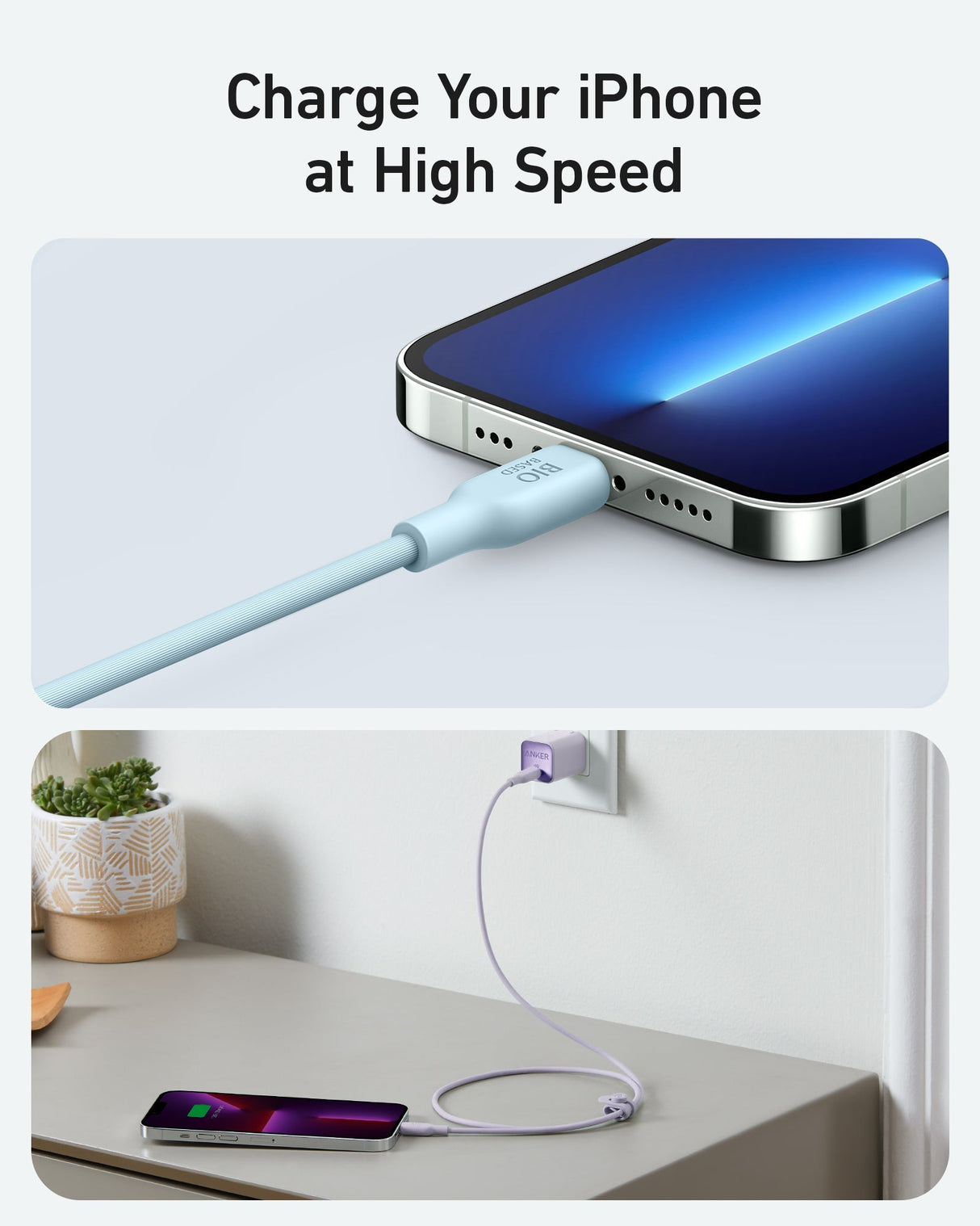 Anker 541 USB-C to Lightning Cable (Bio-Based)