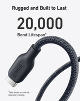 Anker 543 USB-C to USB-C Cable (Bio-Braided, 6 ft)