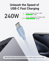 Anker 543 USB-C to USB-C Cable (Bio-Braided, 6 ft)