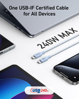 Anker 543 USB-C to USB-C Cable (Bio-Braided, 6 ft)