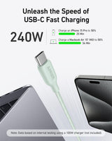Anker 543 USB-C to USB-C Cable (Bio-Braided, 6 ft)