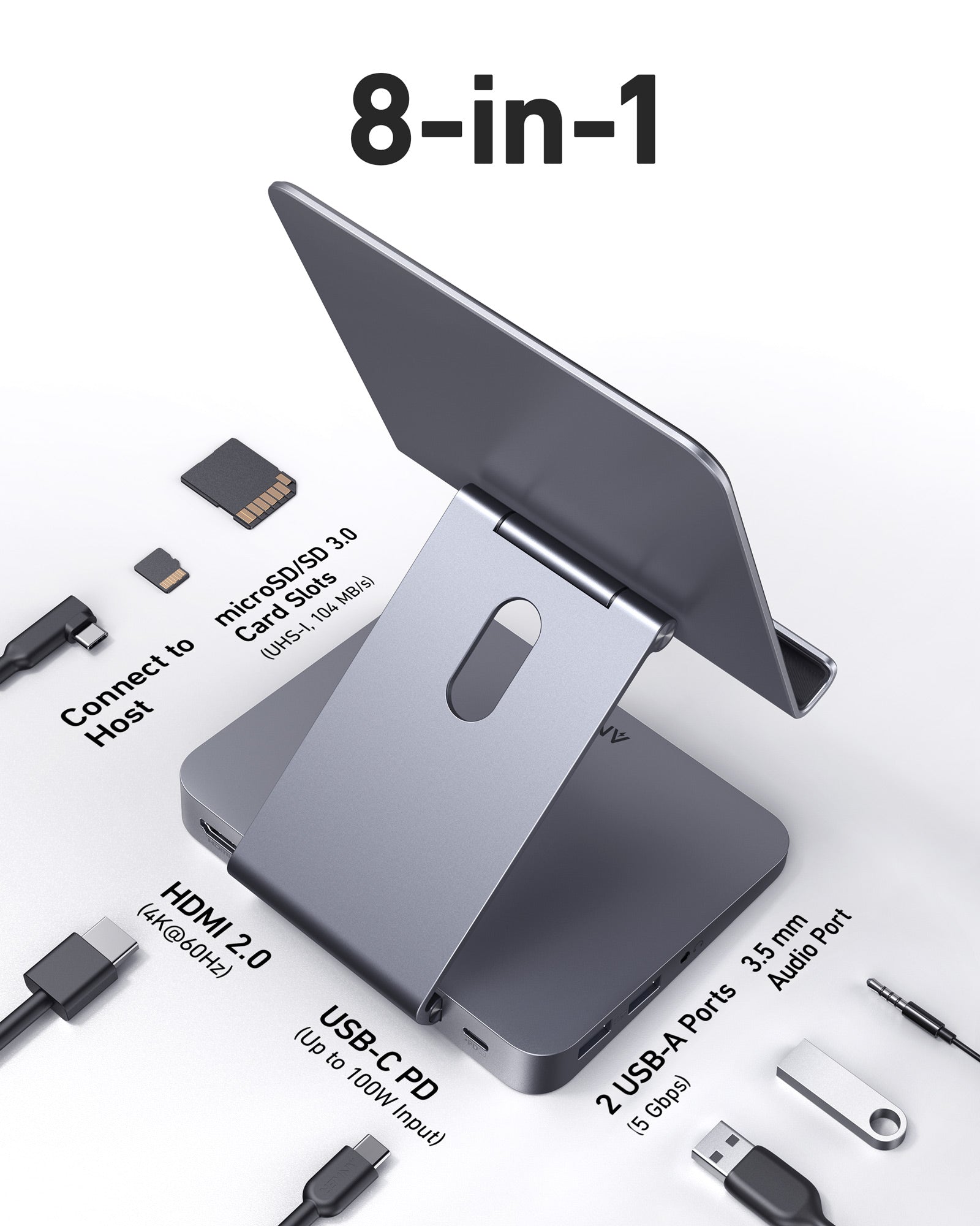 Anker 551 USB-C Hub 8-in-1 - Thumbnail 4
