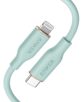 Anker 641 USB-C to Lightning Cable (Flow, 3 ft Silicone)