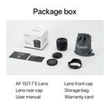 Viltrox AF 15mm F1.7 Air APS-C Lens for Sony E-Mount