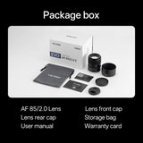 Viltrox AF 85mm F2.0 EVO Full- Frame Lens for Nikon Z-Mount