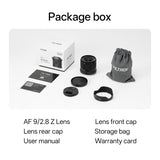 Viltrox AF 9mm F2.8 Air APS-C Lens for Nikon Z-Mount