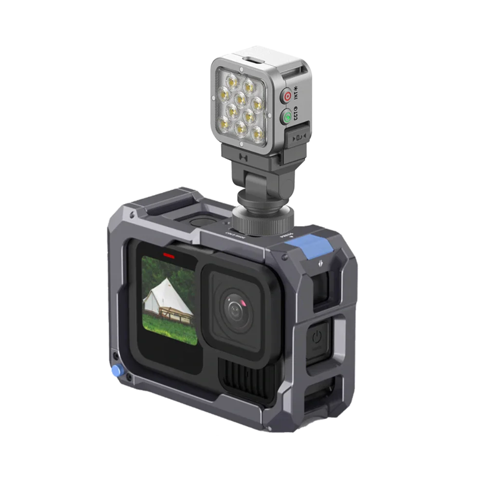 Harlowe Atom 2W Pocket LED Video Light – Camera Light for DJI Pocket 3, GoPro, Insta360 & Vlogging