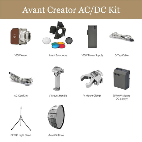 Hobolite Avant 100W Content Creator Bi-Color LED Continuous Lighting Kit