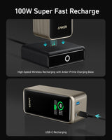 Anker Prime 20,000mAh Power Bank (200W) with 100W Charging Base