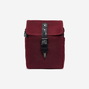 The Bond Street - Burgundy Waxed Canvas