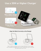 Anker MagGo Wireless Charging Station (Foldable 3-in-1)