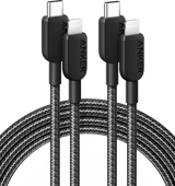 Anker <b>310</b> USB-C to Lightning Cable (6 ft, 2-Pack)
