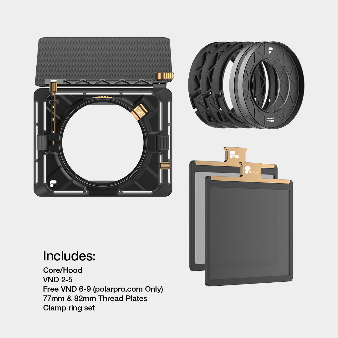 PolarPro BaseCamp Matte Box Kits | Impulse Cameras – IMPULSE