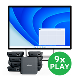 BirdDog VideoWall Bundle Includes 9x BirdDog PLAY and 1x VideoWall Software License