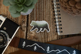 Bear Landscape Sticker