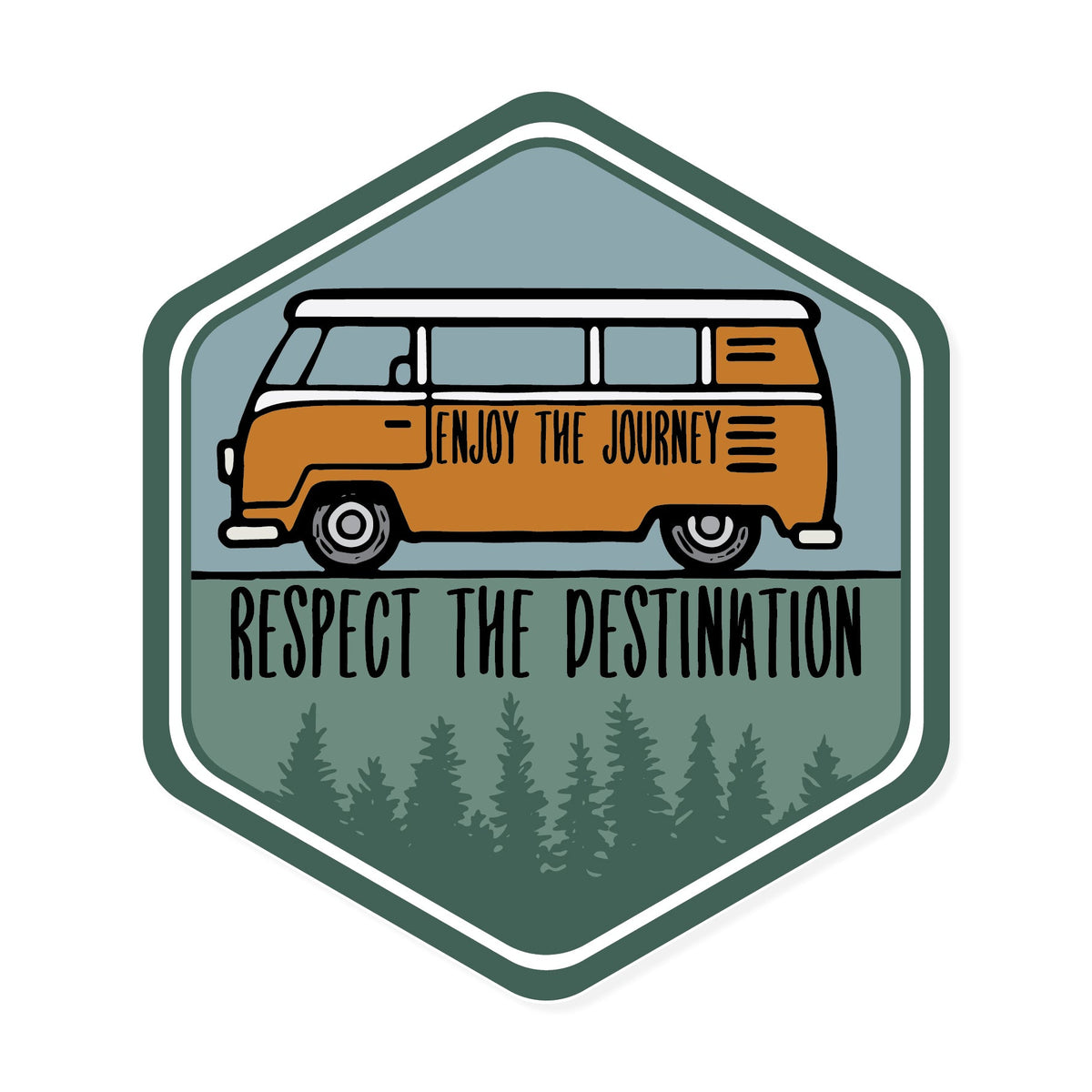 Bus Destination Sticker (Forest) – IMPULSE