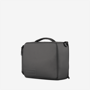 WANDRD Essential Camera Cube V2 in black, front angled view