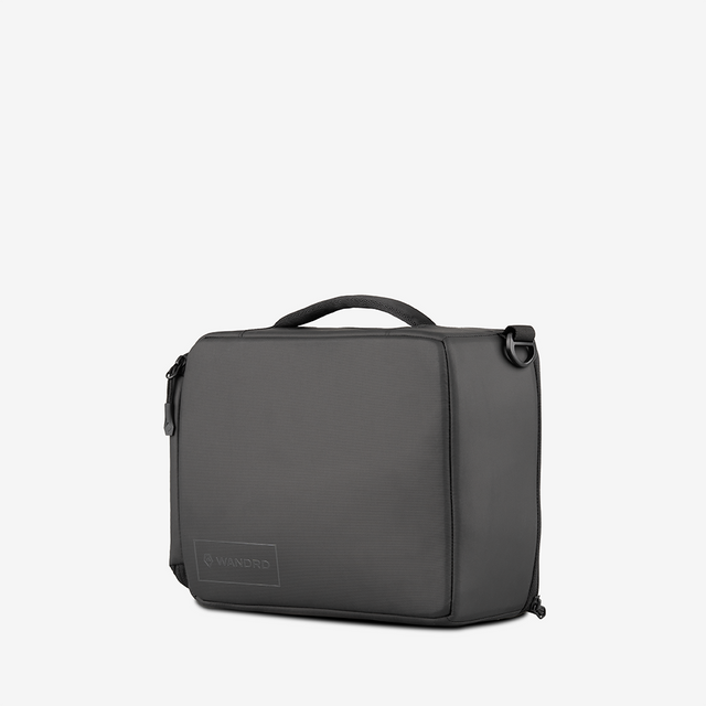 WANDRD Essential Camera Cube V2 in black, front angled view