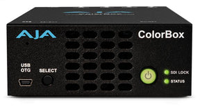 AJA ColorBox In-line HDR/SDR Algorithmic and LUT Color Transforms