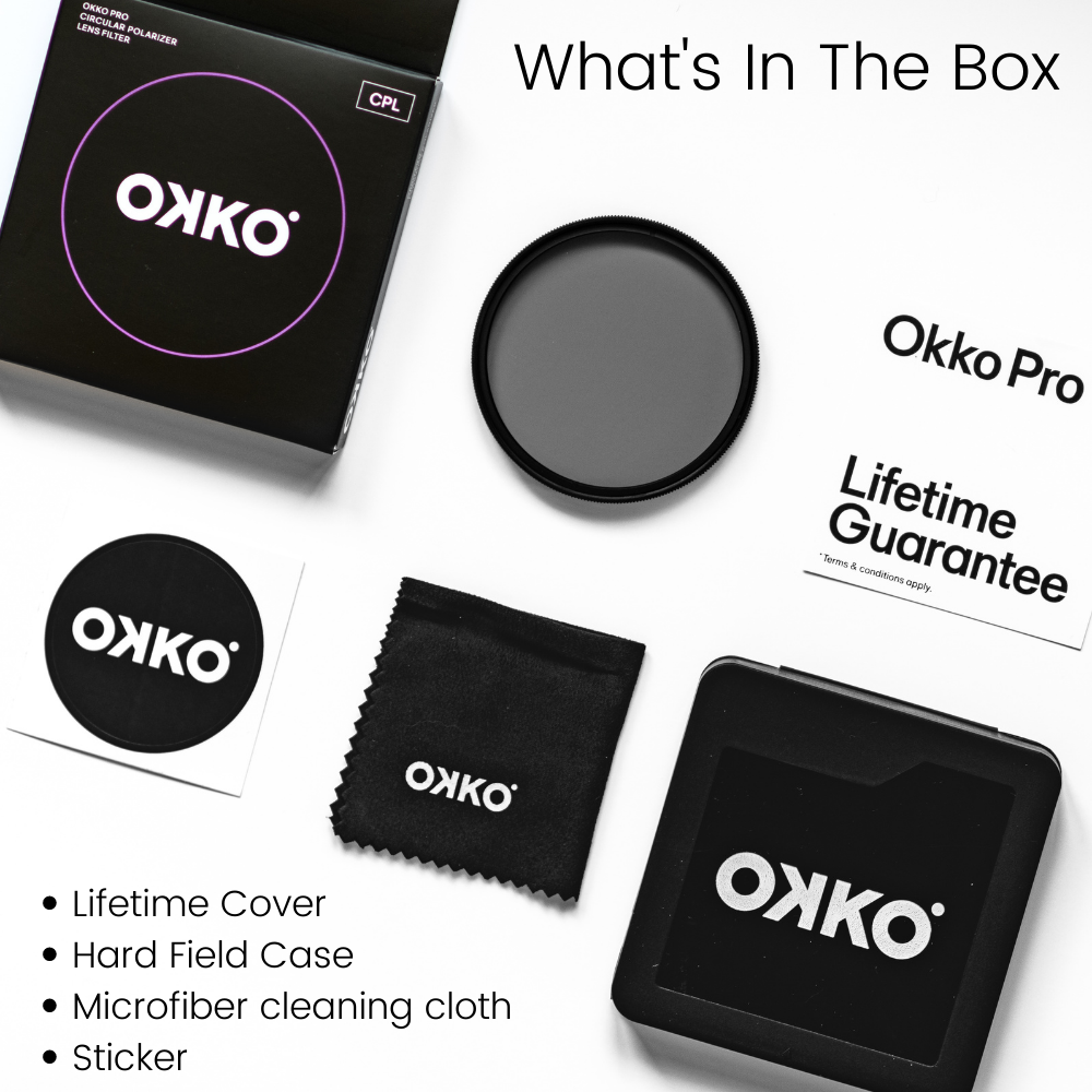 OKKO Pro Circular Polarizer Filter - CPL - Thumbnail 4